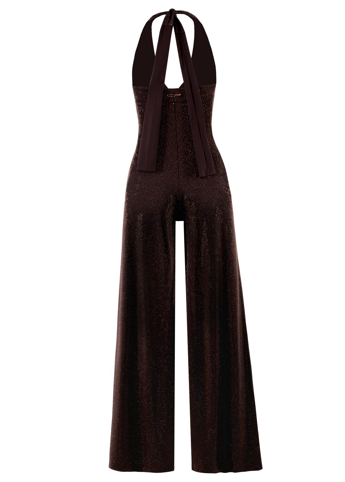 Crystal Jumpsuit Cacao